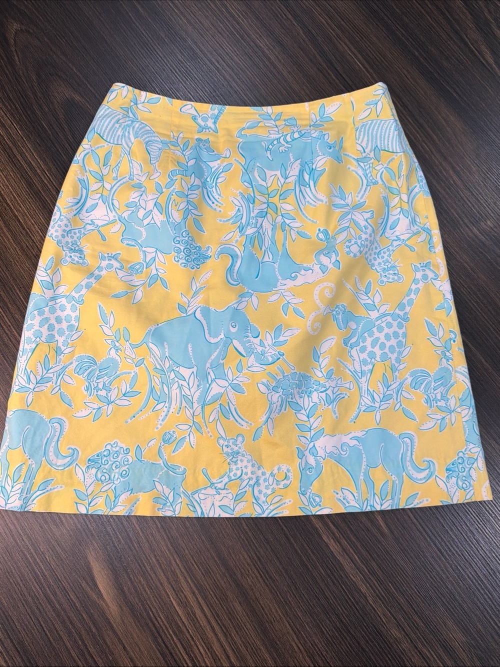 Lilly Pulitzer Sunshine Junkanoo Skirt Size 0 Vintage White Label Y2K